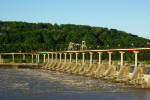 Murray Dam Big Dam Bridge Arkansas River Arkansas