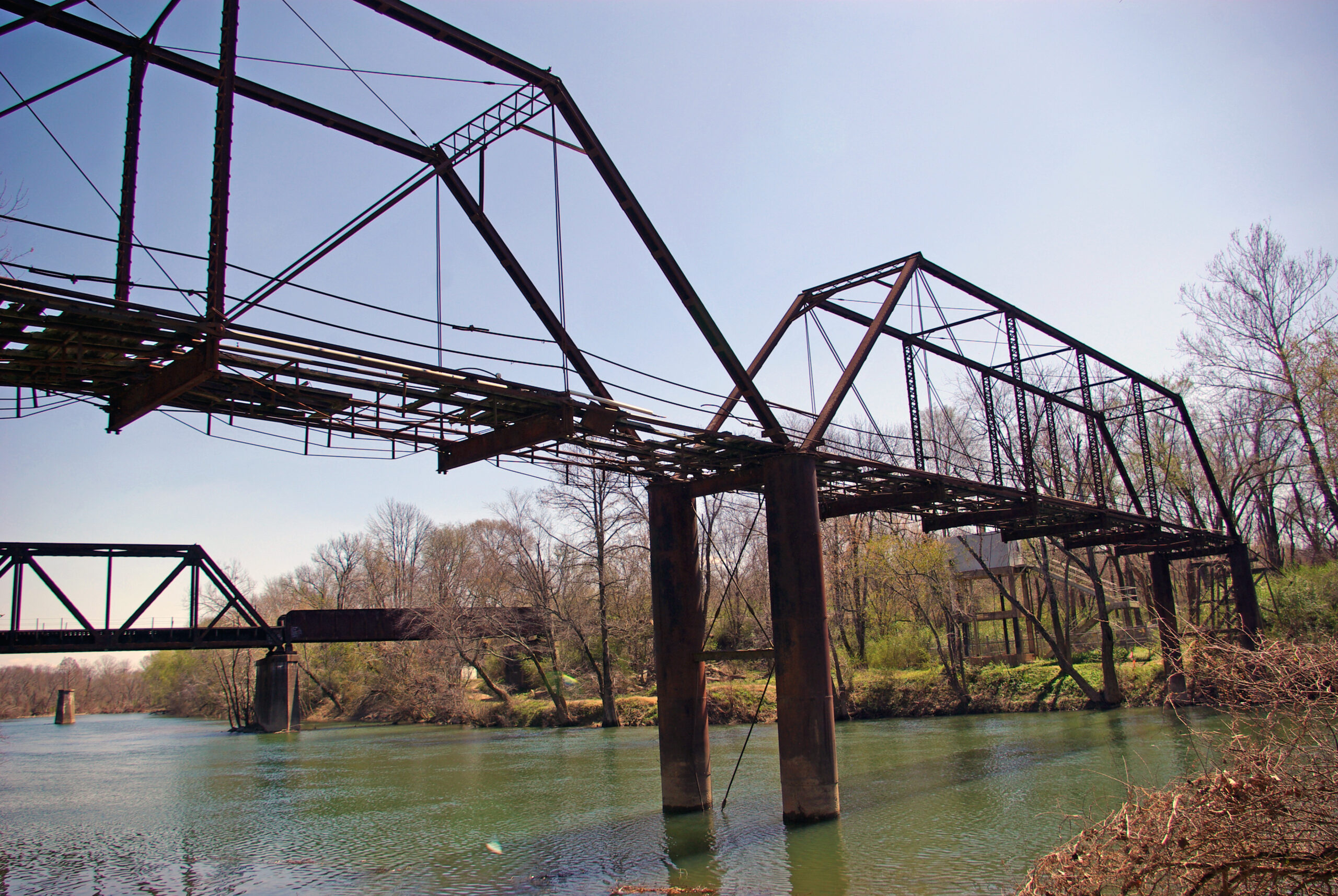 Old River Bridge Benton Arkansas 001