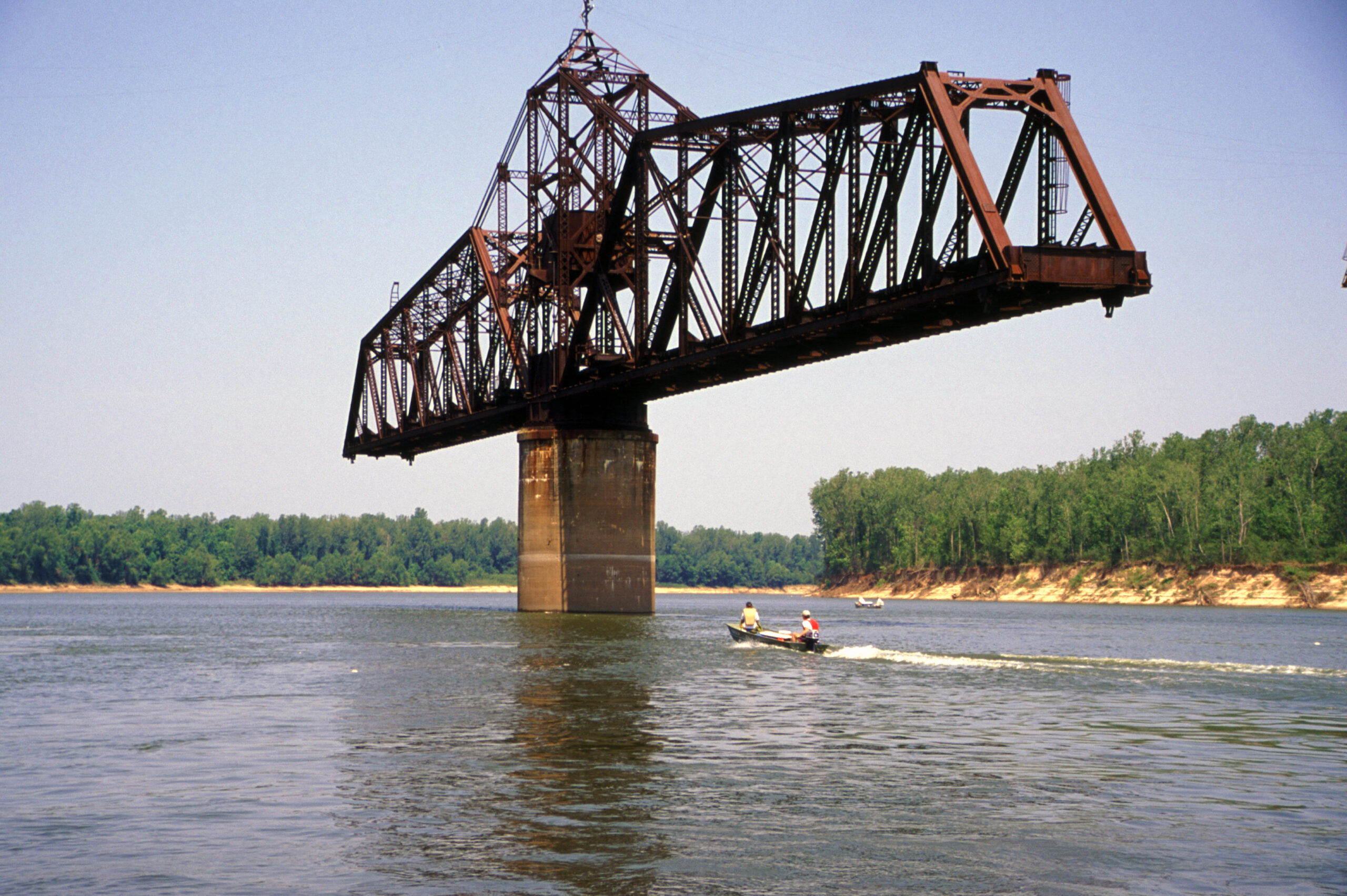 Yancopin Bridge Arkansas River Arkansas