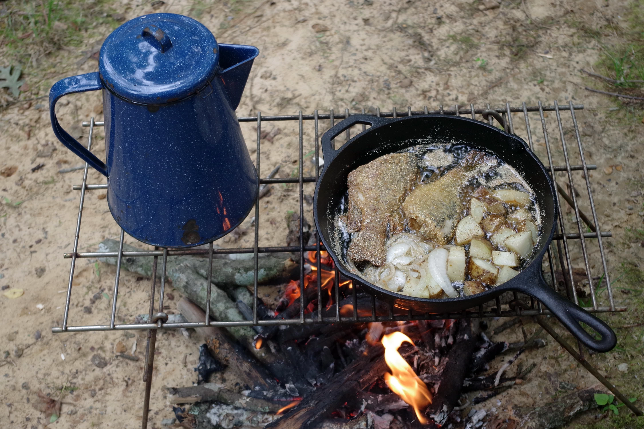 Bream Taters Onions 001