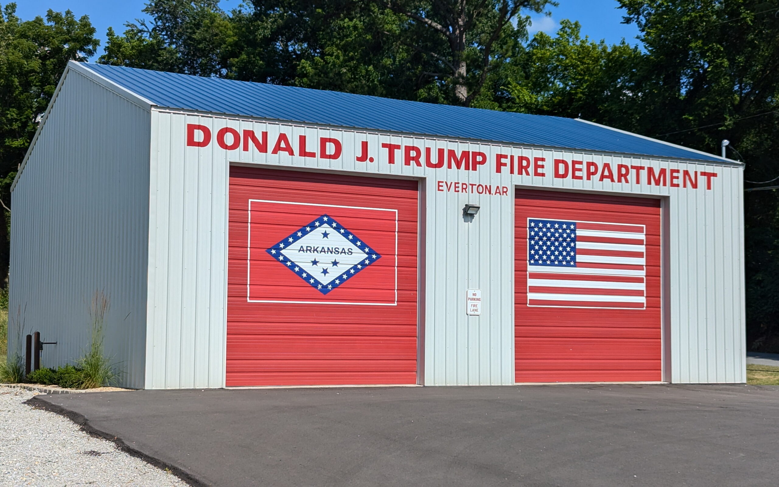 Donald J Trump Fire Station